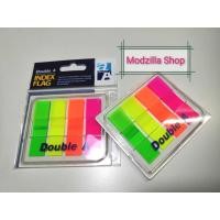 ราคา =Clearance= Double A Index Flag film index ฟิล์มอินเด็กซ์ ฟิล์มโนัต แผ่นฟิล์มดัชนี สีสะท้อนแสง พร้อมกล่อง (22610681547)