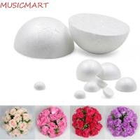ราคา MUSICMART ที่ใส่ช่อดอกไม้ ดอกไม้ตกแต่งครึ่งวงกลม DIY Party Florist ดอกไม้โคลนโฟมบอล (57662785673)