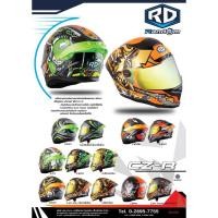 ราคา หมวกกันน็อค Random รุ่น CZR ลาย5 รันดอมอินเด็กซ์ ฟรีชิวปรอท (4868418900)
