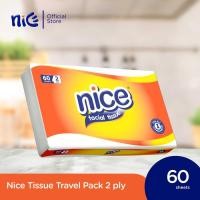 ราคา Nice Tissue Facial Softpack 60 แผ่น 2 ชั้น กระดาษเช็ดหน้าอเนกประสงค์ (28494431254)