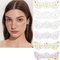 ราคา KOOK Face Glitter แต่งหน้าฝ้ากระ Face Glitter Speckles แพทช์ Sparkles แพทช์แต่งหน้าสําหรับ Carnivals Party Country Conc (47314842605)