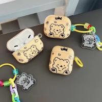 ราคา การ์ตูนหมีน่ารัก AirPods สําหรับ AirPods 1/2/3/Pro AirPods Pro2 กรณี IMD นุ่ม Apple ไร้สายบลูทูธชุดหูฟังป้องกัน EJBHK916 AirPods 2 Gen กรณี AirPods Pro กรณี (57164712003)
