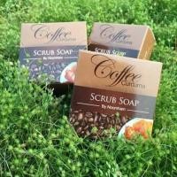 ราคา Coffee Curcuma Scrub Soap By Noomham สบู่สครับกาแฟ (286580760)