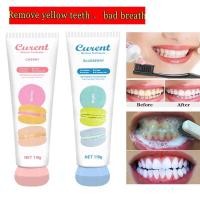 ราคา พร้อมส่ง89-ยาสีฟันมาการองCroent ฟอกฟันขาว แก้ปากเหม็นฟันพุหินปูน เหงือกบวม ฟันโยก น้ำลายบูด (14968170388)