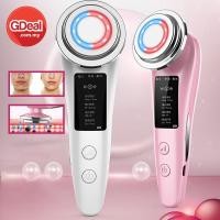 ราคา GDeal เครื่องนวดหน้า Ultrasonic Skin Rejuvenation ยกกระชับใบหน้า ทําความสะอาดอุปกรณ์ความงาม (54410715722)