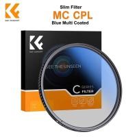 ราคา K&F FILTER SLIM MC CPL CIRCULAR POLARIZER BLUE COATING JAPAN OPTICS 49mm, 55mm, 62mm, 67mm, 72mm, 77mm, 82mm (21069785756)