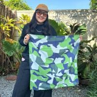 ราคา ผ้าโพกหัว ลาย Camo ผืนใหญ่ 70 cm. (41581291583)