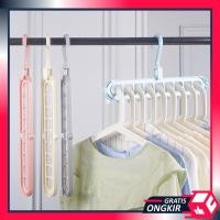 ราคา จัดส่งฟรี - H826 Magic 9-In-1 ไม้แขวนเสื้อ 360 หมุน° / สิ่งมหัศจรรย์ ไม้แขวนเสื้อ มัลติฟังก์ชั่น / ไม้แขวนเสื้อมัลติฟังก์ชั่น / ไม้แขวนเสื้อแบบพับได้ (41524550694)