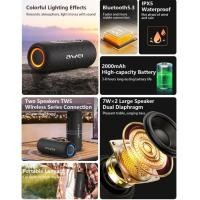 ราคา KA8 ลําโพง Bluetooth 5.3 ลำโพงซับวูฟเฟอร์ Speaker 14W เบสคู่ ชัดเจน (48752897883)