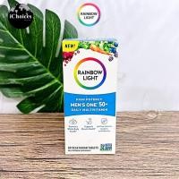 ราคา [Rainbow Light] High Potency Men One 50+ Daily Multivitamin 60 Vegetarian Tablets วิตามินรวม สำหรับผู้ชายวัย 50+ (24183505453)