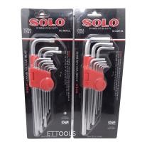 ราคา ประแจหกเหลี่ยม และ หัวดาว SOLO 9ตัวชุด (9612683325)