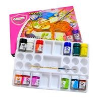 ราคา Master Art สีโปสเตอร์มาสเตอร์อาร์ต ชุดจิตรกรน้อย 12 สี (13211036038)