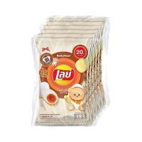 ราคา [สินค้าส่งด่วน]เลย์ คลาสสิค รสไข่เค็ม 44 กรัม แพ็ค 6 (49712399202)