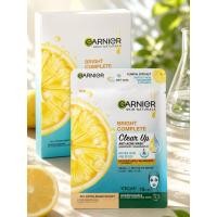 ราคา มาส์ก มาส์กหน้า การ์นิเย่ สกิน แนทเชอรัลส์ เซรั่มมาส์ก (สีขาวฟ้า) Garnier 1 แผ่น/ซอง (45709915690)