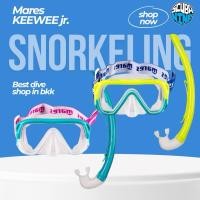ราคา Mares Keewee junior ชุดหน้ากากดำน้ำ snorkel ของเด็ก 8-14 ปี (28276385807)