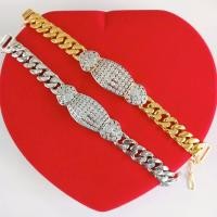 ราคา สร้อยข้อมือเลสผู้หญิงและชายแบบสวยงามเพชรczล็อก5แถวบ่าหัวใจน้ำหนัก3บาทความยาว6.5-8นิ้วชุบ2กษัตริย์และทองคำขาวราคาพิเศษ (23805219775)