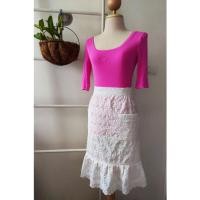 ราคา White Lace Half Apron ผ้ากันเปื้อน สีขาว ครึ่งตัว ลูกไม้ ทรงเมด (8863144977)