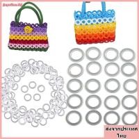ราคา MYSTICM O-Ring,ยางกึ่งโปร่งใสโครเชต์ห่วงแหวน,งานฝีมือทําด้วยมือพลาสติก 2 ซม.รอบโครเชต์ถักแหวนโครงการถัก (55562624705)