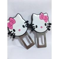 ราคา หัวเสียบเข็มขัดนิรภัยเพื่อตัดเสียงเตือน แบบยาง KITTY โบชมพู (2322) (2044634833)