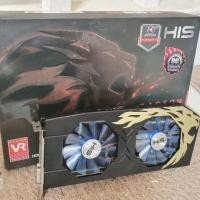 ราคา การ์ดจอมือสองมีตำหนิอ่านรายละเอียด # RX480 8GB HIS # (55859047685)