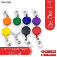 ราคา GANTUNGAN YOYO ID CARD / ROUND YOYO / ID CARD HANGER / NAME TAG HANGER / LANYARD / ID CARD / SCHOOL SUPPLEIES / เจ้าหน้าที่ / จัดส่งฟรี (40583291495)