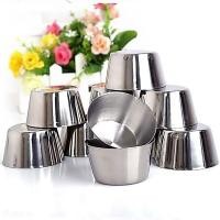 ราคา ถ้วยคาราเมลสแตนเลสพร้อมฝา (6ใบ) (45361671155)