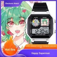 ราคา [นาฬิกา] นาฬิกาอิเล็กทรอนิกส์ Sweetheart Superman Happy Superman อะนิเมะอุปกรณ์ต่อพ่วงเด็กนักเรียนมัธยมต้นกันน้ําพร้อมนาฬิกาปลุกน่ารักการ์ตูน (52964967035)