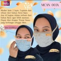 ราคา Mask/(earloop) mcAN 003a หน้ากากผ้า/หน้ากากเชือก (28610064413)