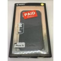 ราคา KRUSELL SUNNE2 CARD VINTAGE BLACK COVER ( เคส IPHONE XR) เคสหนังใส่บัตร สีดำ ของแท้ งานค้างสต็อก (27405818332)