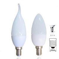 ราคา 3w 5W 7W หลอดไฟ LED เทียน E12 E14 E27 ไฟ LED SMD2835 โคมไฟจี้ LED ไฟคริสตัลความสว่างอบอุ่นและสีขาว AC 220V (24843359360)