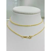ราคา GemsArtJewelry/สร้อยคอทองคำแท้9K/ลายดิสโก้เล็ก/เปอร์เซ็นทอง37.5% (42809414784)