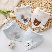 ราคา ผ้าเช็ดน้ําลายเด็กเอี๊ยมผ้าฝ้ายแท้กันน้ําทารกแรกเกิดผ้าพันคอนุ่มพิเศษเด็กสามเหลี่ยมผ้าพันคอป้องกันการคายผ้าคลุมศีรษะ (52112119805)