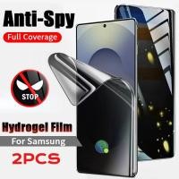 ราคา 2 ชิ้น Anti Spy ความเป็นส่วนตัว Soft Hydrogel ฟิล์มสําหรับ Samsung Galaxy M36 M17 M07 A17 A07 Anti Blue Light HD ป้องกันหน้าจอสําหรับ Samsung Galaxy F70e F56 F36 F17 F07 Matte นุ่มฟิล์ม (48811387003)