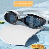 ราคา SIMPLESHOPLS แว่นตาว่ายน้ําฤดูร้อน, แว่นตาว่ายน้ําซิลิโคนป้องกันหมอก, แว่นตากันน้ํา HD แบบปรับได้สร้างสรรค์ผู้ชายผู้หญิง (50064704368)