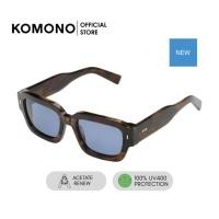 ราคา KOMONO Arden Misty Shores แว่นตากันแดด ทรงสี่เหลี่ยม สีน้ำตาล วัสดุคุณภาพ กันรังสี UV400 (17240919925)