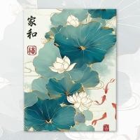 ราคา ใหม่ภาพวาดสีน้ํามันดิจิตอล DIY ระบายสี Lotus DIY ภาพวาดทําด้วยมือภาพวาดสีน้ํามันดิจิตอลภาพวาดตกแต่งห้อง (50057548986)