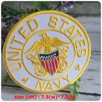 ราคา U.S. Navy ทหารเรือ ตัวรีดติดเสื้อ อาร์มรีด อาร์มปัก ตกแต่งเสื้อผ้า หมวก กระเป๋า แจ๊คเก็ตยีนส์ Badge Embroidered Iron ... (4439530447)