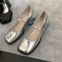 ราคา Marry jane metalic สีเงิน เมทัลลิค size 38 (40355520299)