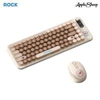 ราคา [Rock Doraemon Keyboard and Mouse Kit] ชุดคีย์บอร์ดและเมาส์ไร้สาย ลายโดเรม่อน แป้นอังกฤษ คีย์บอร์ดบลูทูธwireless พร้อมส่ (42504646021)