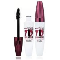 ราคา บริการหลังการขายที่ดี 7D กันน้ํา Volume Mascara, สีดํายาวหนา Softer Fuller Lashes มาสคาร่า, Long Lasting Natural Curling Lashes สําหรับ Professional Eye Makeup, fo (52914634244)