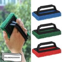 ราคา YOLANDAGOODSEV ทําความสะอาดสระว่ายน้ํา, Scrubber ขจัดคราบฟองน้ําแปรง,พลาสติกอเนกประสงค์พร้อมที่จับเครื่องมือทําความสะอาด (58115020778)