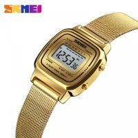 ราคา SKMEI Small Disc นาฬิกาข้อมือดิจิตอลแฟชั่นกีฬานาฬิกาผู้หญิงแบรนด์หรู 3Bar กันน้ําสุภาพสตรีนาฬิกา Relogio Feminino Shop Nyotala13 th (42600134142)