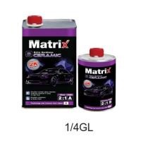 ราคา **ชุดเล็ก** เมทริกซ์ เซรามิก เคลียร์ 2K 2:1 TOA Matrix Ceramic PART A 0.946L PART B 0.473L แลคเกอร์ทนน้ำมันเบรค bonus (56163911298)