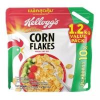 ราคา EXP.12/2023 Kellogg's เคลล็อกส์ คอร์นเฟลกส์ Corn Flakes Breakfast Cereal Super Saver Pack 1.2 kg ซีเรียล อาหารเช้า คอนเฟ (22746739230)