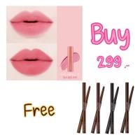 ราคา Clearance Sale! Innisfree : Vivid Cotton Ink Lip MLBB แถมฟรี Missha : Longwear gel pencil liner (7632484287)