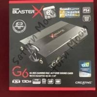 ราคา ซาวด์การ์ด SOUND BLASTER X G6 มือ2 แกะเทส สภาพมือ1 (43604523187)