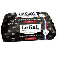 ราคา เลอแกลเนยสไลท์ลีบริตทานีชนิดเค็ม 250กรัม Le Gall Slightly Salted Brittany Butter 250g. [หมายเลขบาร์โค้ด 3274932102508 ] (57960305283)