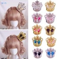 ราคา Win Lolita Princess 3D Tiara Crown Luxuries ประดิษฐ์ Rose ดอกไม้คอสเพลย์ Headdress เครื่องประดับผมพร้อมคลิปริบบิ้น (52764963666)