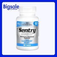 ราคา 21st Century Sentry Senior, Multivitamin & Multimineral Supplement, Men's 50+ 100 Tablets (41356603094)