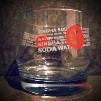 ราคา แก้ววิสกี้ ของพรีเมี่ยมโซดาสิงห์ มีลาย2ด้าน (854565158)